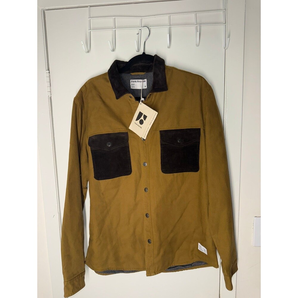Frank And Oak corduroy shirt jacket
